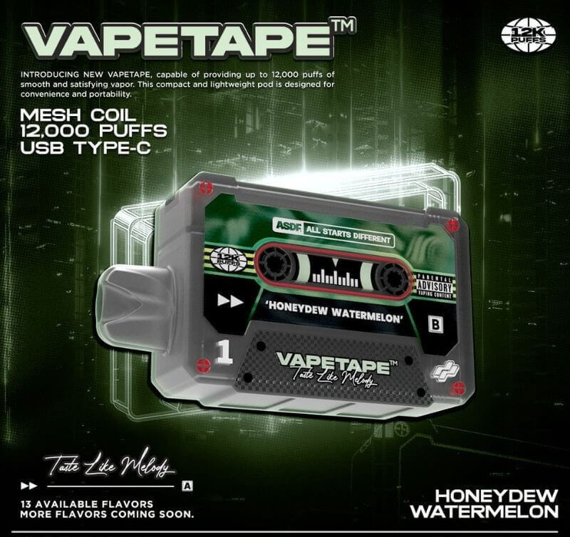 VAPETAPE 12000 Singapore Vape Delivery Shop VAPETAPE 12000 Singapore Vape Delivery Shop
